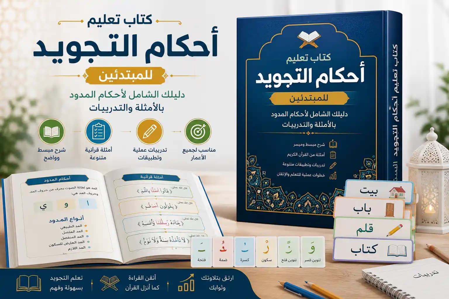 كتاب تعليم أحكام التجويد للمبتدئين