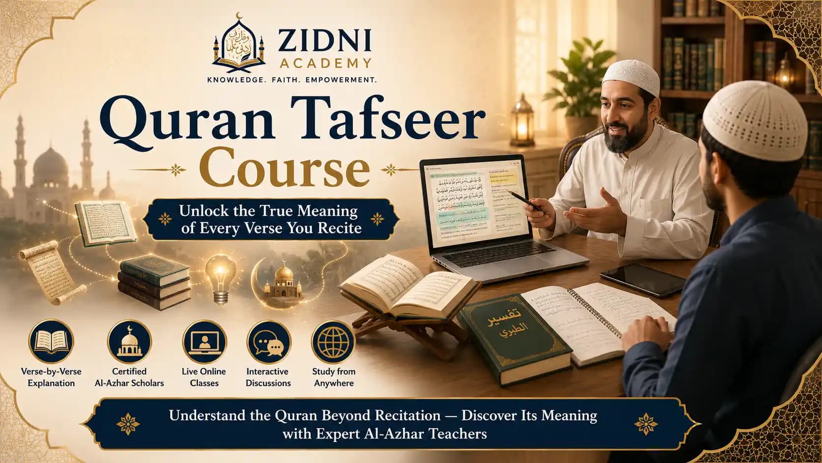 Quran Tafseer Course — Unlock the True Meaning of Every Verse You Recite