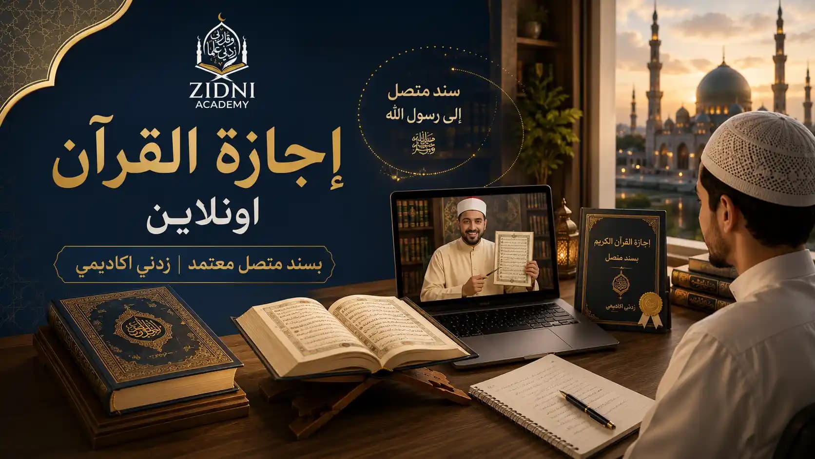 إجازة القرآن اونلاين