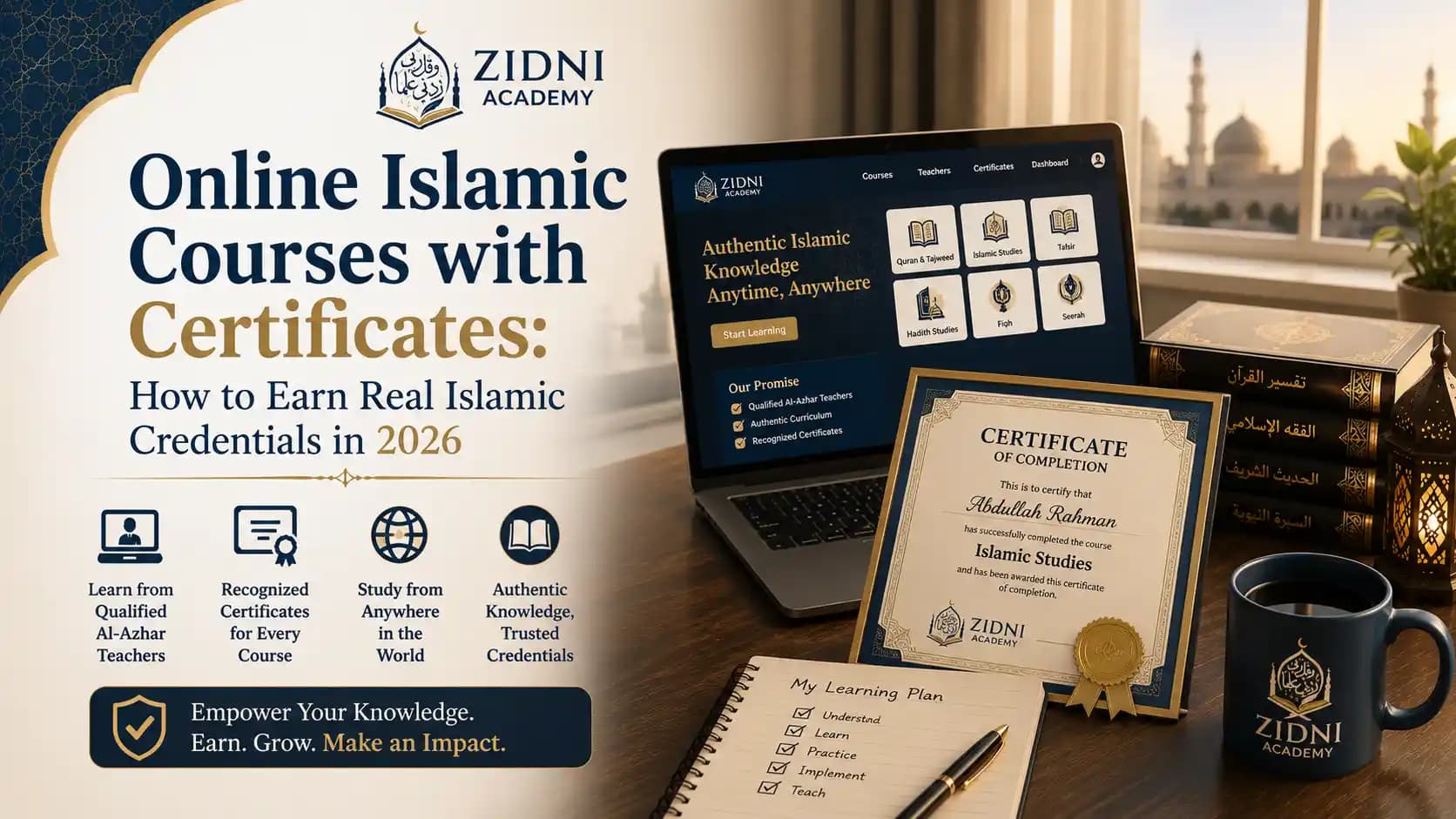 Online Islamic Courses with Certificates