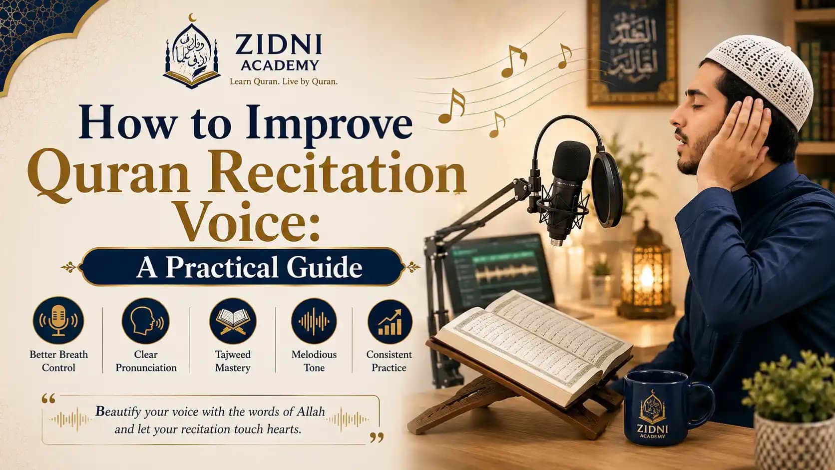 How to Improve Quran Recitation Voice