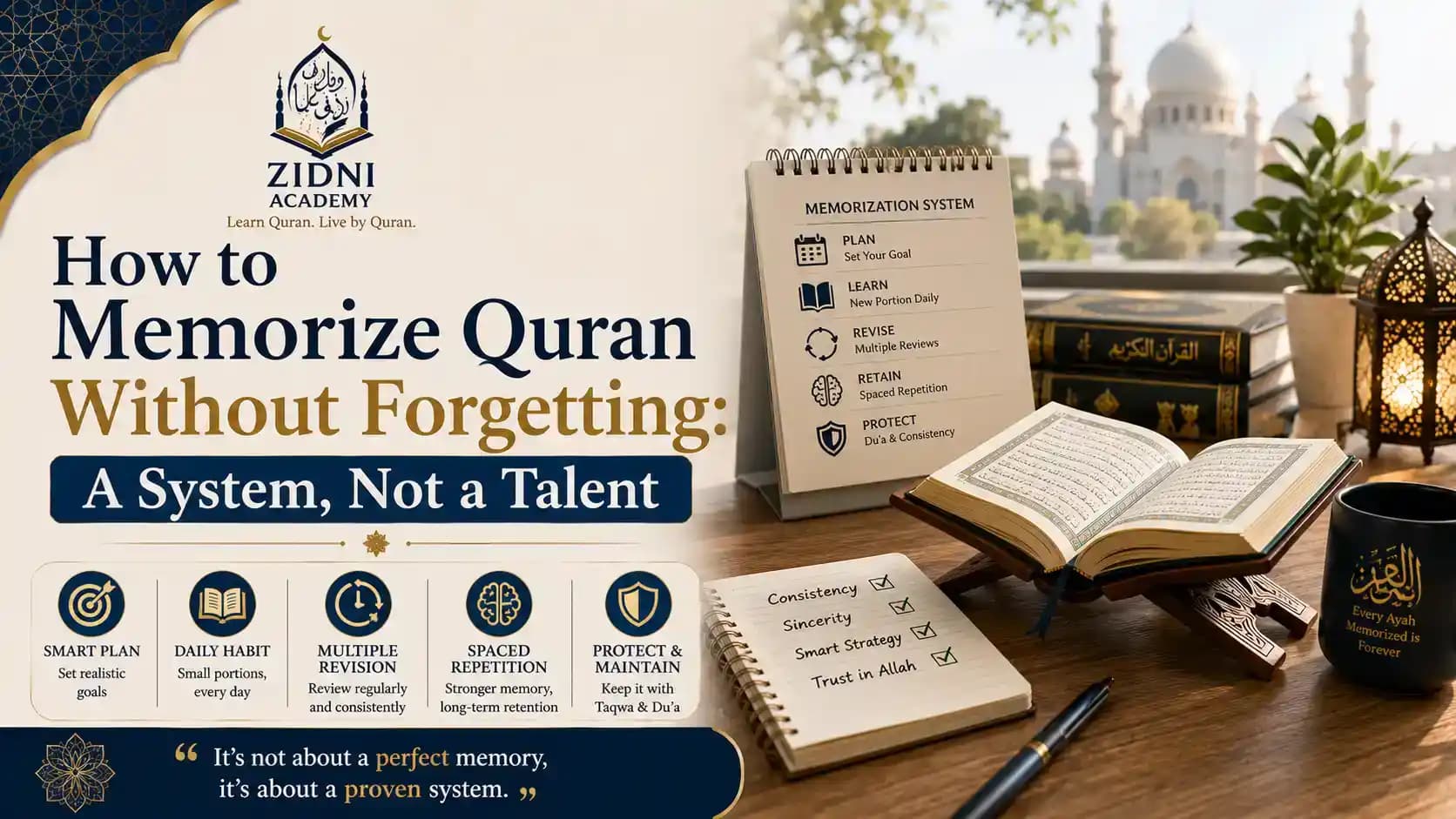 How to Memorize Quran Without Forgetting