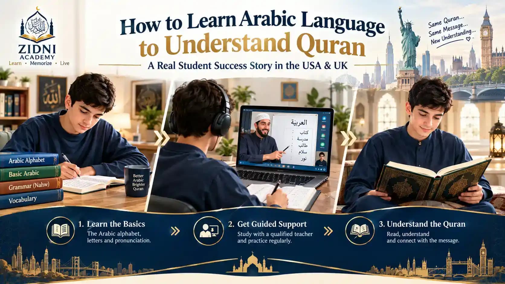 How to Learn Arabic Language to Understand Quran: