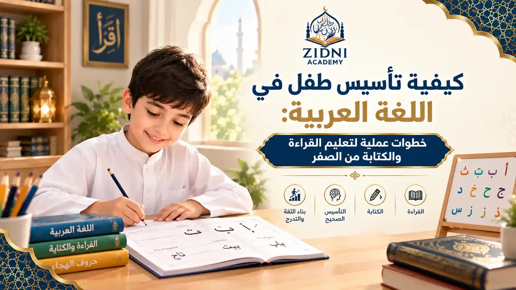 كيفية تأسيس طفل في اللغة العربية: خطوات عملية لتعليم القراءة والكتابة من الصفر