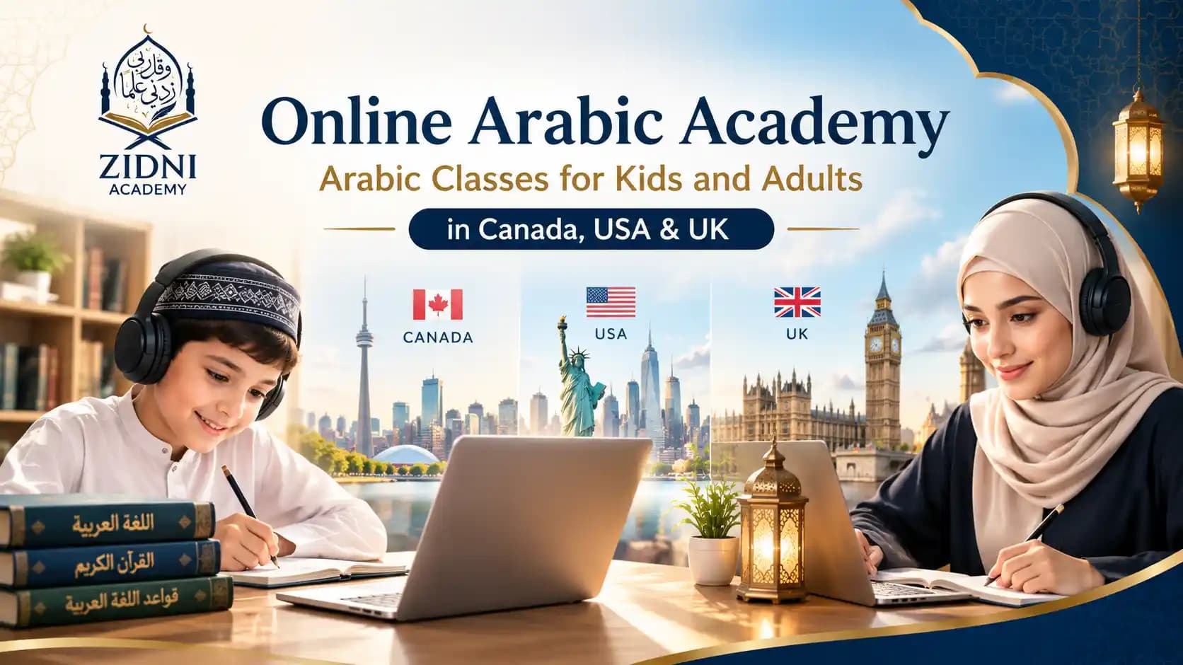 Online Arabic Academy: Arabic Classes for Kids and Adults in Canada, USA & UK